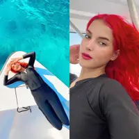 Tasya Farasya baru saja membagikan momen liburannya ke Maldives. Menarik melihatnya menikmati berenang di laut dengan rambut merah, bak Princess Ariel di kehidupan nyata, mari kita simak di sini beberapa potret liburan Tasya Farasya. Foto: Instagram.