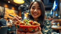 resep bakso mercon simple ©Ilustrasi dibuat AI