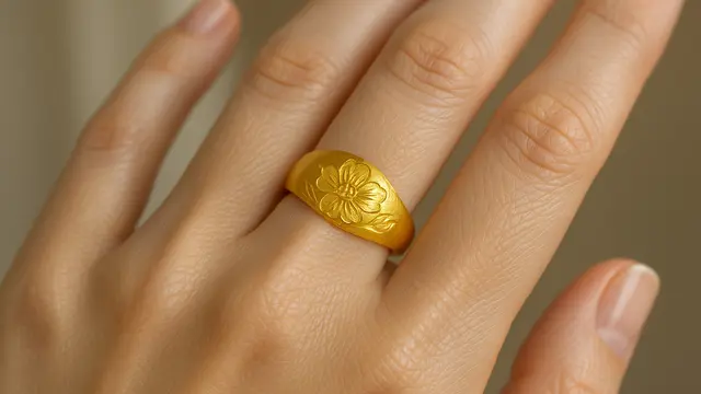 Model Cincin 24 Karat 3 Gram
