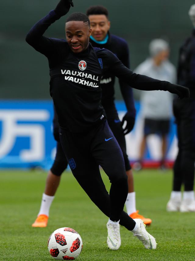 Intip Latihan Timnas Inggris Jelang Hadapi Kolombia