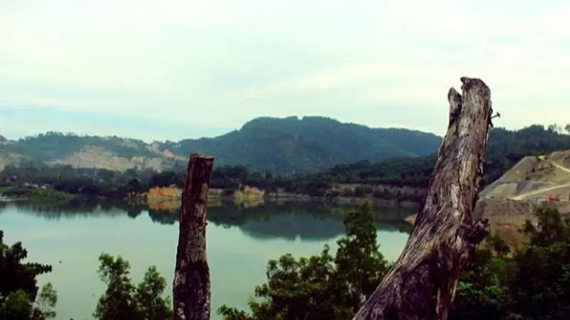 Danau Kandi Sawahlunto. (Foto instagram @erdianrahmana).