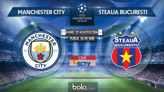 Manchester City vs Steaua Bucuresti