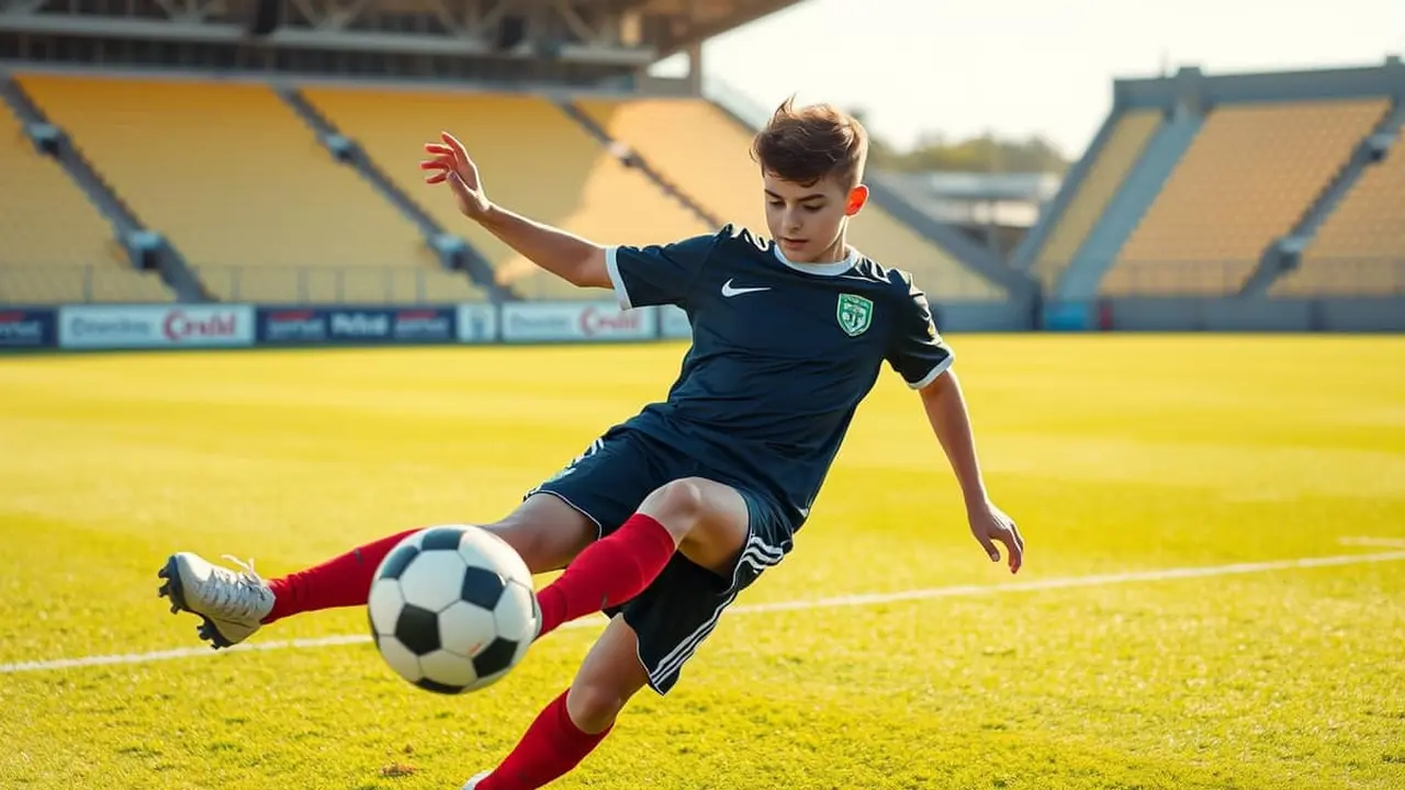 apa tujuan melakukan gerakan menendang bola