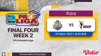 Link Live Streaming PLN Mobile Proliga 2022 Final Four di Vidio, Kamis 24 Maret 2022. (Sumber : dok. vidio.com)
