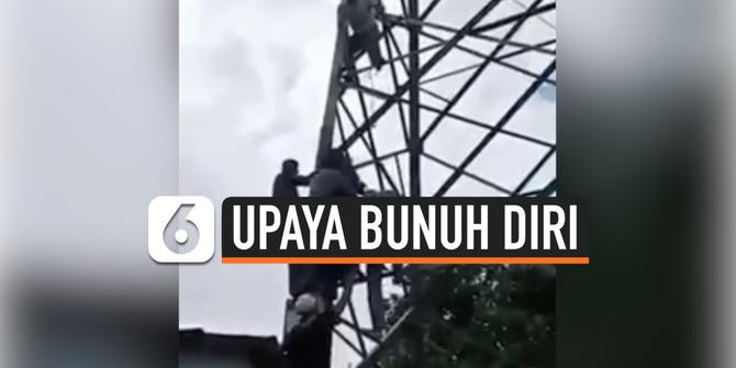 VIDEO: Coba Terjun dari Menara Sutet, Ibu Ajak 2 Anaknya Jemput Maut