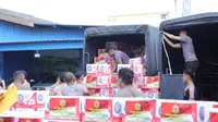 Gotong Royong Bhara Daksa Akpol 91 Distribusikan Bantuan ke Daerah Bencana Sumatera