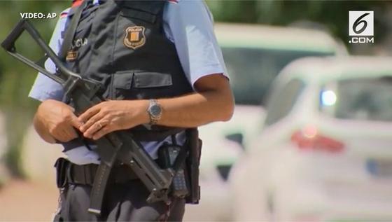 VIDEO: Markas Teroris Meledak, Dua Orang Tewas