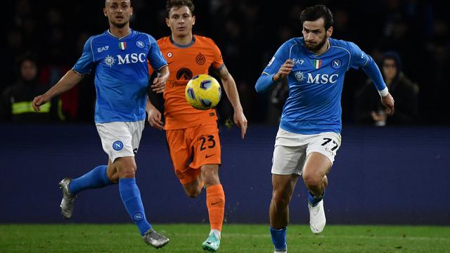 Hasil Napoli vs Inter Milan Liga Italia