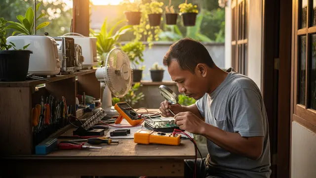 Ide Usaha di Depan Rumah untuk Bapak-bapak Tanpa Modal yakni Jasa Reparasi Barang