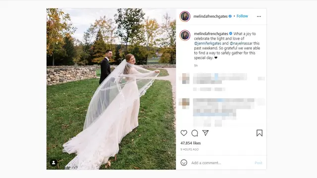 Putri Bill Gates, Jennifer Gates dan Nayel Nassar