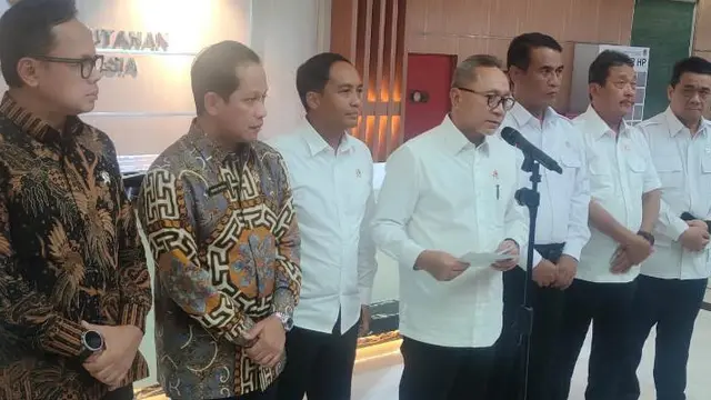 Rapat Koordinasi bidang Pangan di Kementerian Kehutanan.  (Liputan6.com/Henry)