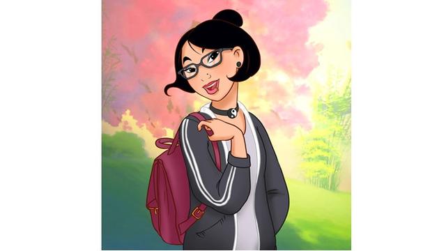 7 Penampilan Putri Disney Saat Remaja, Beda Banget