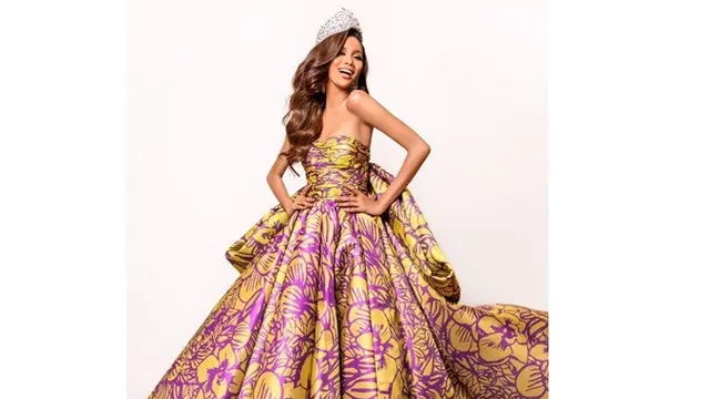 7 Pesona Kharisma Aura, Juara Miss Grand Indonesia 2020 yang Menawan