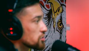 Jordy Wehrmann hadir di siniar Bola.com, Bola Break di Studio KLY Younoverse, Jakarta, Sabtu (24/1/2026). (Bola.com/Bagaskara Lazuardi)