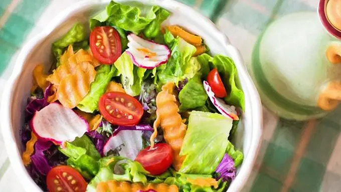 Mkan sayur dan buah adalah rahasia panjang umur/copyright Pixabay.com