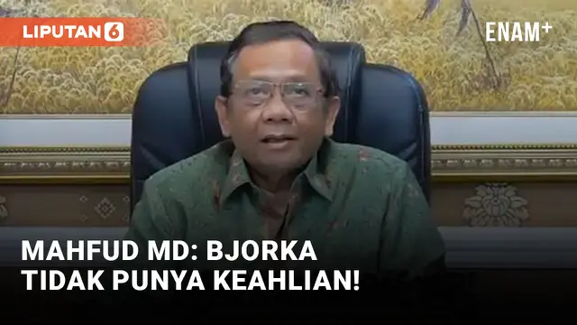 Mahfud MD Ungkap Motif Hacker Bjorka