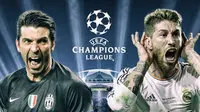 Banner Infografis Juventus vs Real madrid