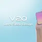 Tampilan Vivo V20 yang siap diluncurkan di Indonesia. (Dok. Vivo)