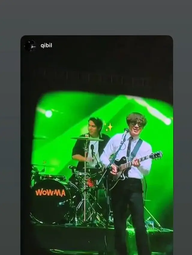 7 Potret El Rumi di Pestapora 2023, Jadi Drummer The Changcuters