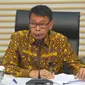 Ketua Sementara KPK, Nawawi Pamolango dalam konferensi pers kinerja KPK 2023 dan Arah Kebijakan 2024. (Dok. Tangkapan Layar Youtube KPK RI)