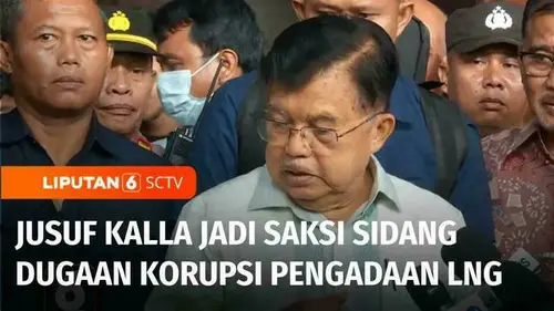 VIDEO: Jusuf Kalla Jadi Saksi dalam Sidang Korupsi Eks Dirut Pertamina, Karen Agustiawan