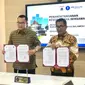 Pj Gubernur Sulbar Akmal Malik teken MOU dengan IPB (Liputa6.com/Fauzan)