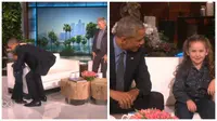 Obama 'Tak Berkutik' Diwawancara Bocah 6 Tahun Soal Alien