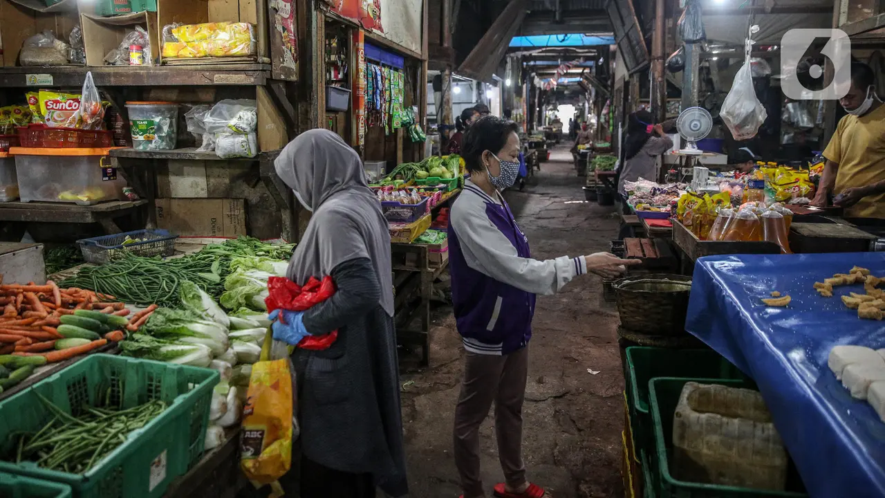 Pengunjung Pasar Tradisional Dibatasi