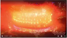 Pesta kembang api menuntaskan closing ceremony Asian Games 2018. (Vidio.com)