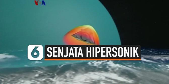 VIDEO: Bersaing Mengembangkan Senjata Baru, Rudal Hipersonik