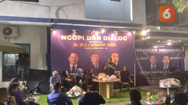 Ngopi dan Dialog Partai Nasdem Sulawesi Selatan (Liputan6.com)