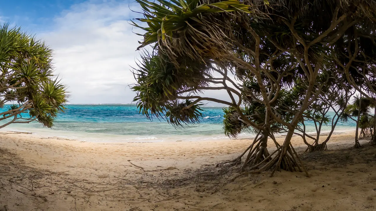 Pemandangan di Vanuatu.