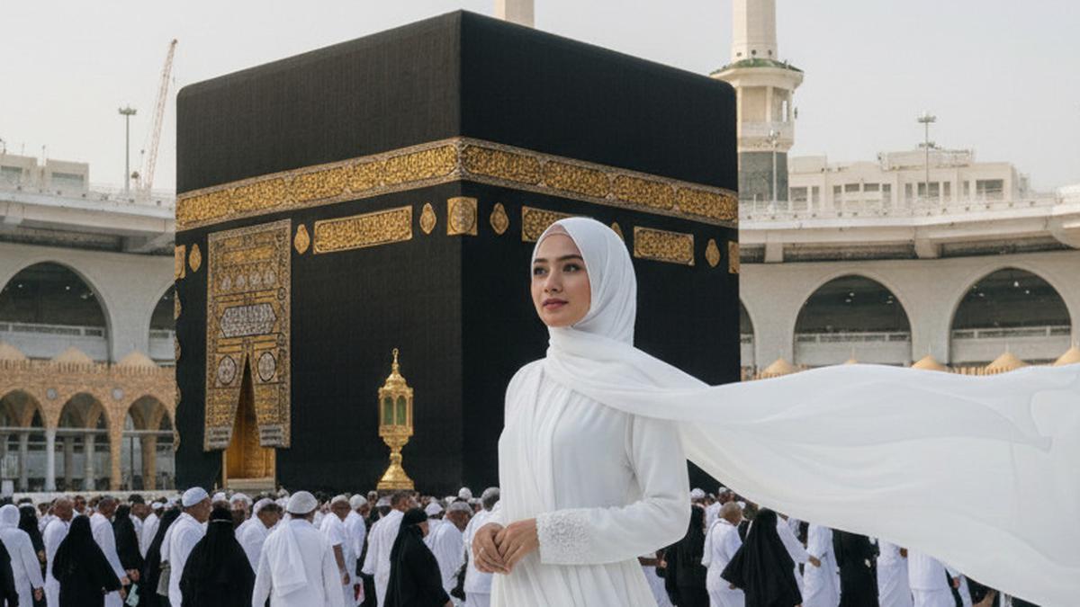 ⁠7 Cara Edit Foto Seolah Sedang Ibadah di Tanah Suci Pakai Gemini AI, Bisa Jadi Doa