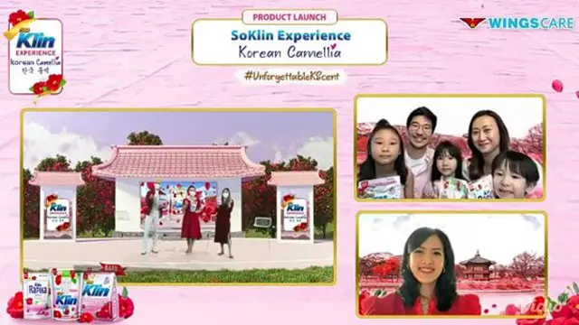 Detergen Pertama dengan Keharuman Bunga Camellia Khas Pulau Jeju