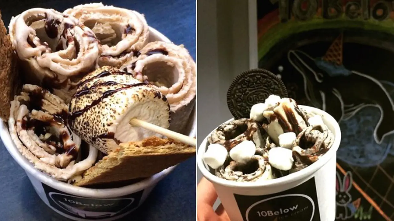 Es Krim Gulung? Pantengin Cara Membuatnya!