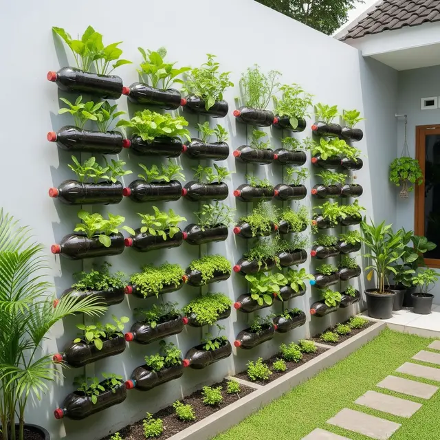 9 Transformasi Barang Bekas Jadi Kebun Cantik di Rumah