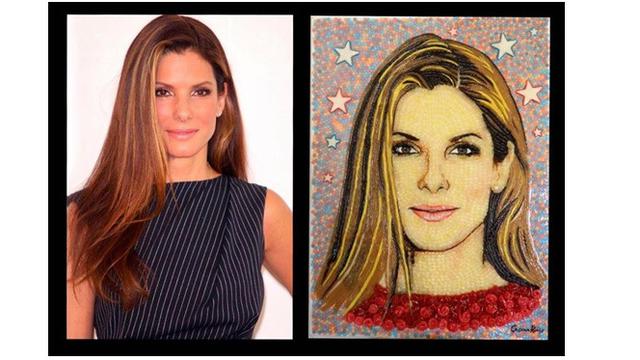 lukisan pakai permen