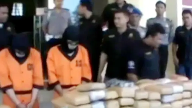 Polisi Gagalkan Penyelundupan Ganja 182 Kg