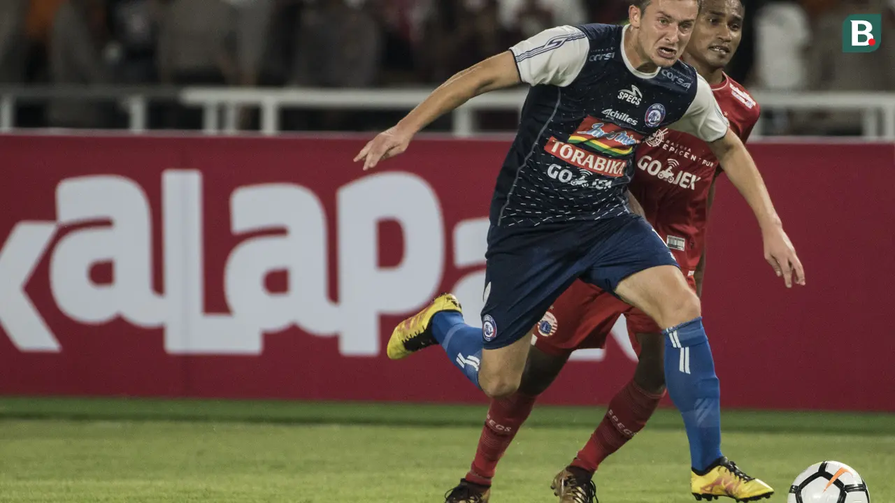 Persija Jakarta Bungkam Arema FC