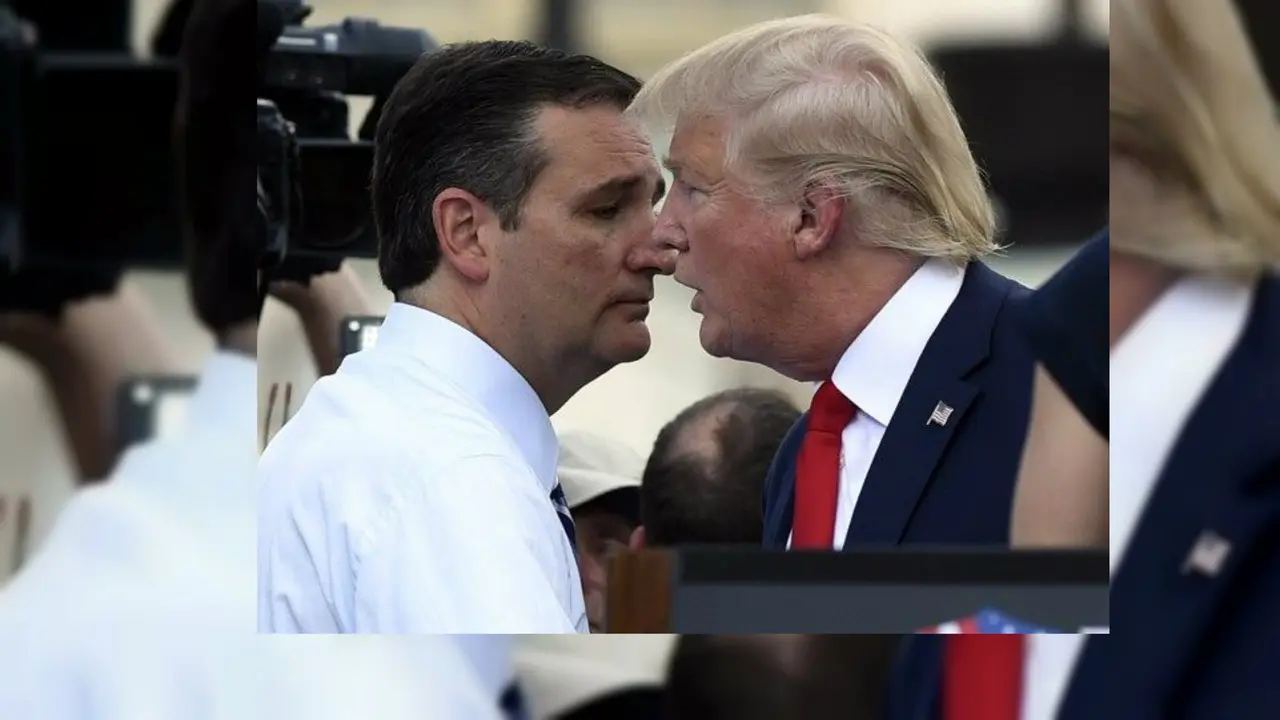 Donald Trump Turun Peringkat, Dikalahkan oleh Ted Cruz