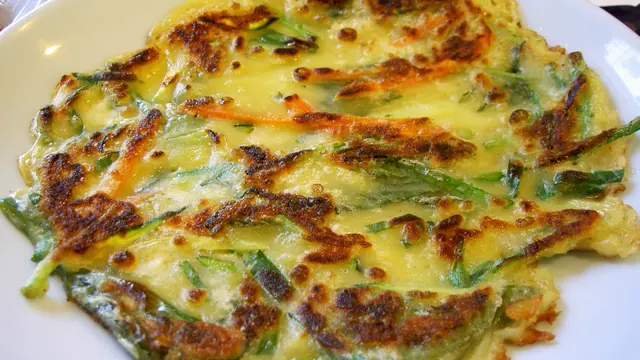 Resep Pancake Daun Bawang Ala Korea