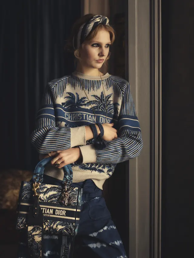 Eksplorasi Kenyamanan dan Keindahan dengan Motif Pohon Palem di Koleksi Dior Ready to Wear Spring/Summer 2021