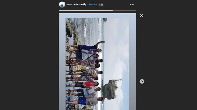 IG Marcus Gideon, Sumber: Instagram
