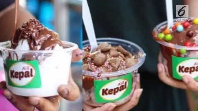 VIDEO: Es Kepal Naik Daun, Makanan Lain Ramai Nyindir