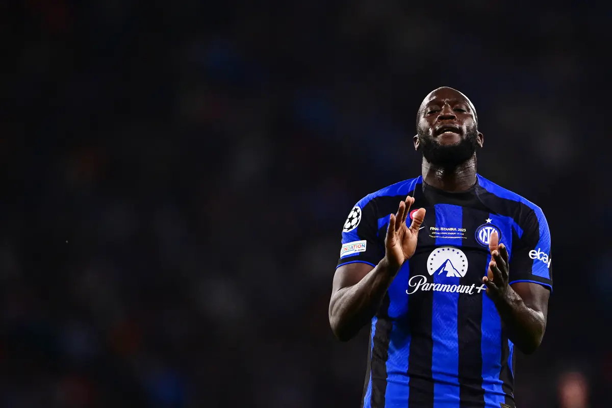 Striker Inter Milan Romelu Lukaku