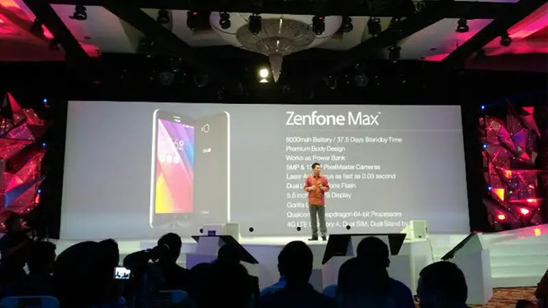 Asus Zenfone Max Diperkuat Baterai Babon 5.000 mAh