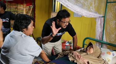 [Fimela] Aminah Cendrakasih Syuting Si Doel The Movie 2