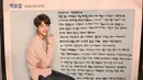 Bahkan coret-coretan di buku Park Bo Gum juga memperlihatkan jika tulisan tangannya memang bagus. (Foto: koreaboo.com)