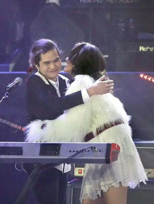 Aaliyah Massaid dan Dul Jaelani (Bambang E Ros/Fimela.com)