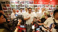 Plt Dirut Bank Jateng menjelaskan pelaksanaan Borobudur Marathon 2024. Foto: liputan6.com/felek wahyu&nbsp;